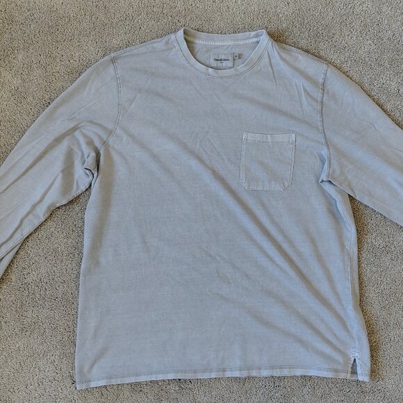 Men's Vintage Long Sleeve Pocket T-Shirt XXL - Picture 1 of 4